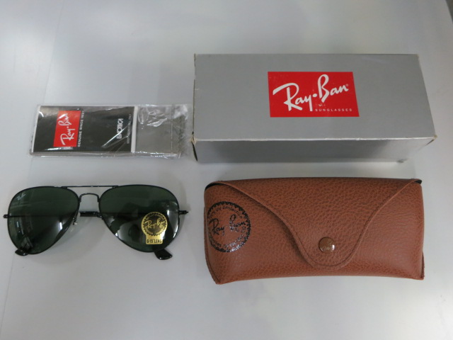 **ขายแล้ว**แว่นกันแดด Ray-Ban รุ่น RB3025 L2823 BLACK AVIATOR 58#14 ของใหม่