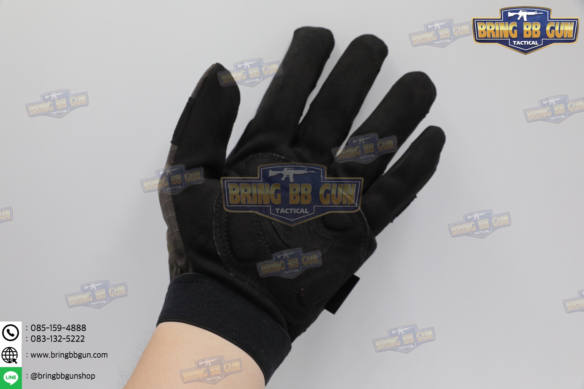 ถุงมือเต็มนิ้ว ยี่ห้อ Emerson รุ่น Tactical Lightweight Camouflage Gloves (Tactical Gloves)