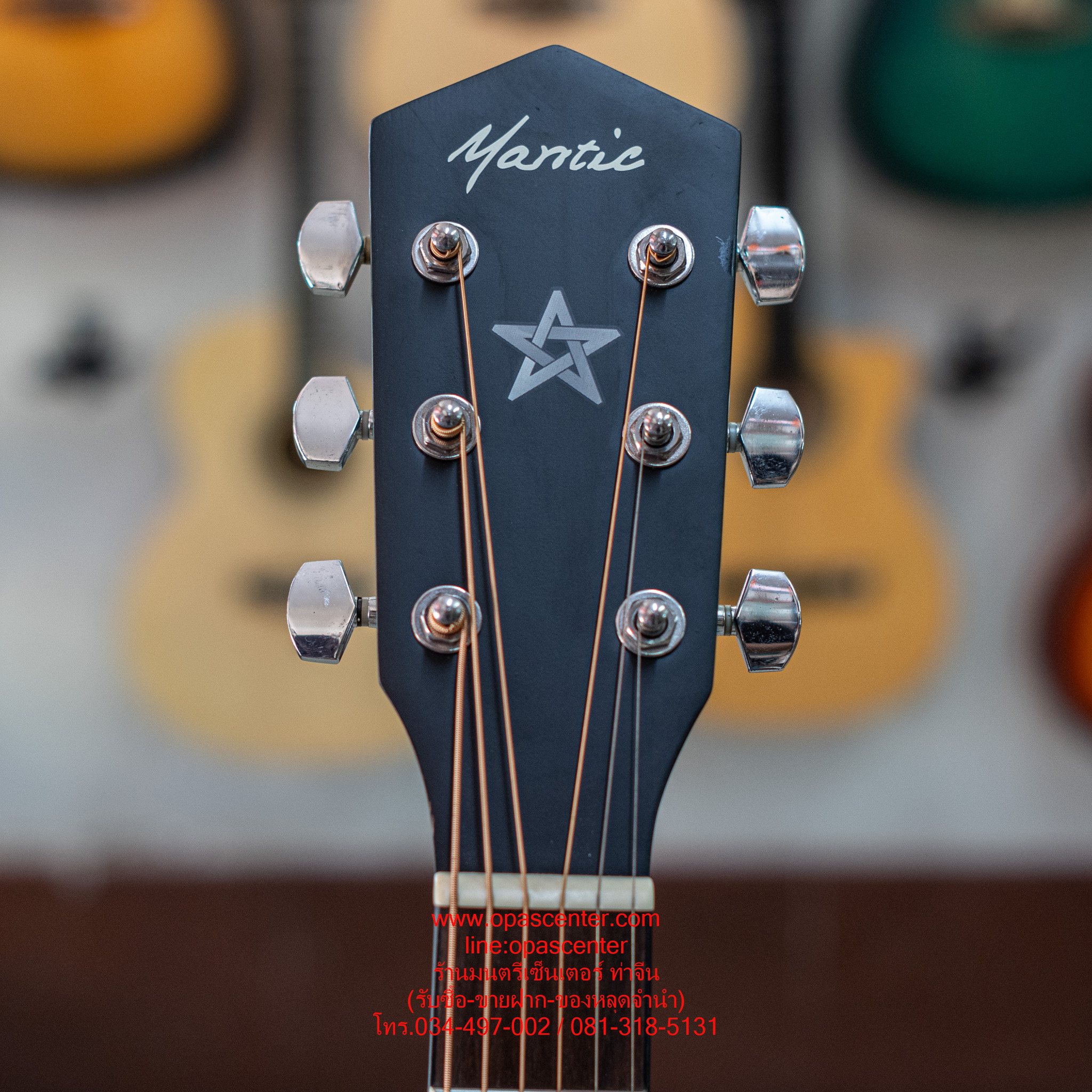 กีต้าร์โปร่งเว้าไฟฟ้า Mantic GT-1DC-GR-E 41 นิ้ว คอเว้า สีเขียว ไม้แองเกิลแมนสปรูซ/เชอร์รี่วู้ด มีเครื่องตั้งสายในตัว ของใหม่