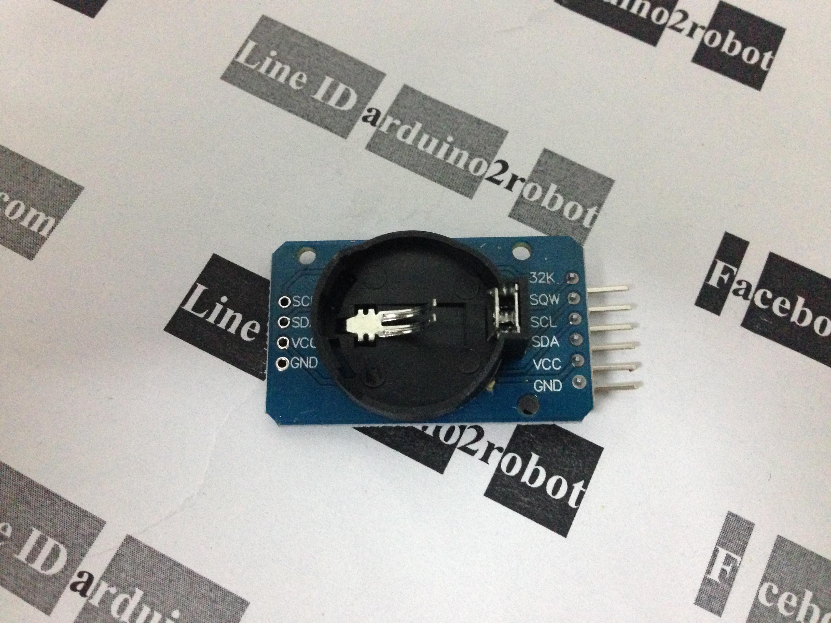 real time clock, โมดูลนาฬิกา DS3231 module, ความแม่นยำสูง RTC DS3231 AT24C32 IIC Module, (ไม่มีถ่าน)