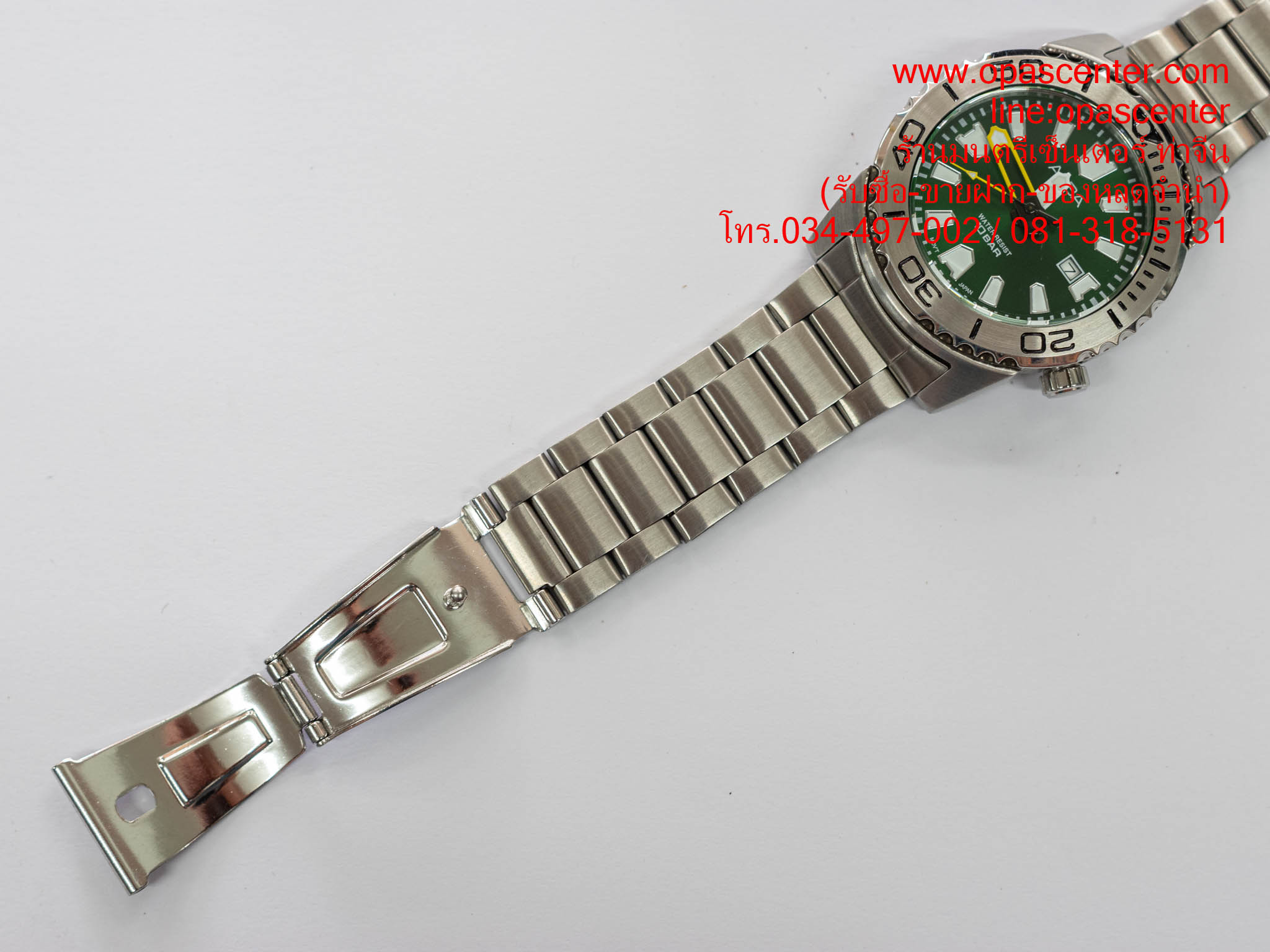 นาฬิกาข้อมือผู้ชาย Alba Active AG8M05X Quartz Men Watch มือสอง สภาพใหม่ มีกล่อง