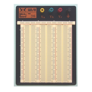 BREADBOARD แผ่นทดลองวงจร WBU-206