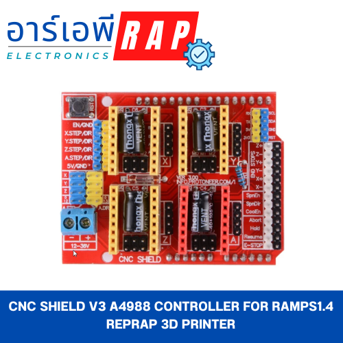 CNC Shield V3 A4988 Controller for RAMPS1.4 Reprap 3D Printer