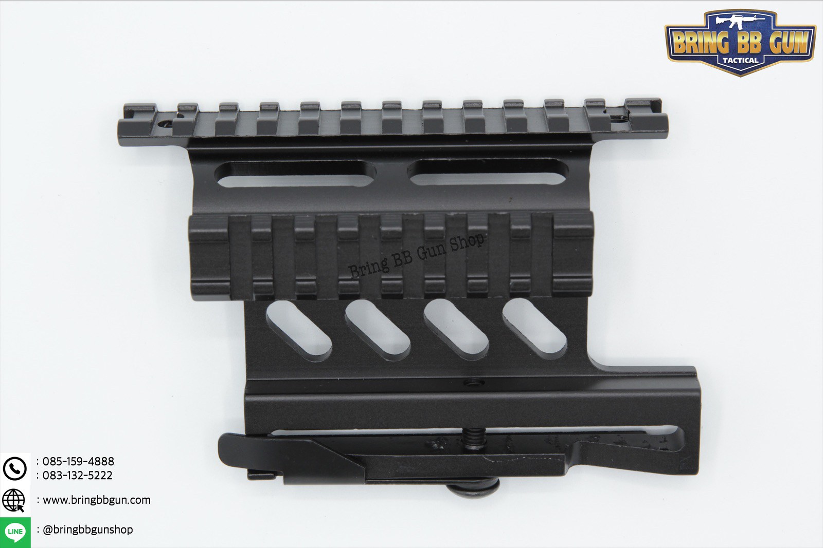 รางเสริม AK47 รุ่น Light Weight ยึดด้านข้างบอดี้ แบบปลดไว
