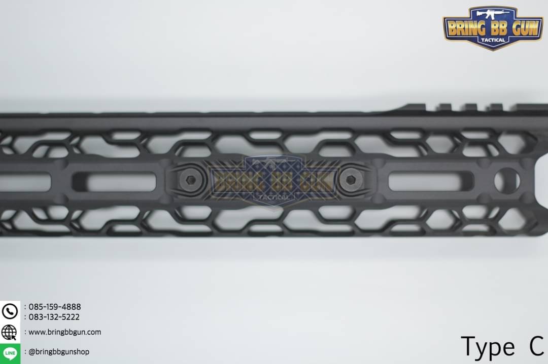 M-Lok Cover แบบพลาสติก (ใช้ได้กับชุดหน้าระบบราง M-Lok เท่านั้น)