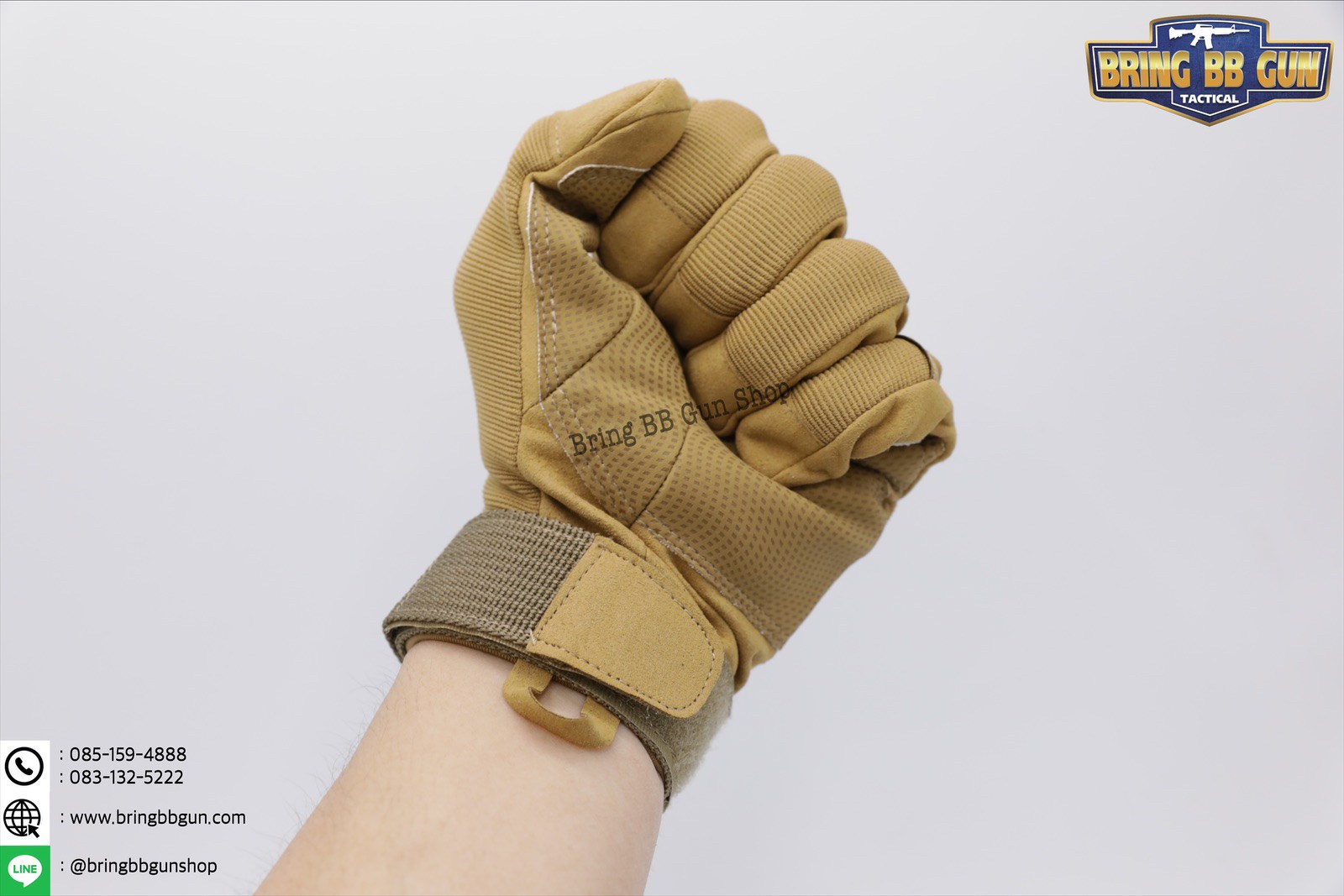 ถุงมือเต็มนิ้ว ทรงBlack Hawk รุ่นเต็มนิ้วTouch Screen