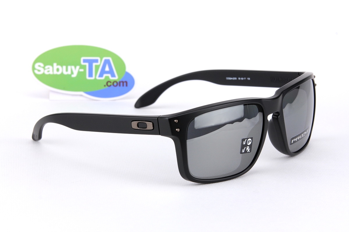 Oakley Holbrook Matte Black/Prizm Black Polarized OO9244-25