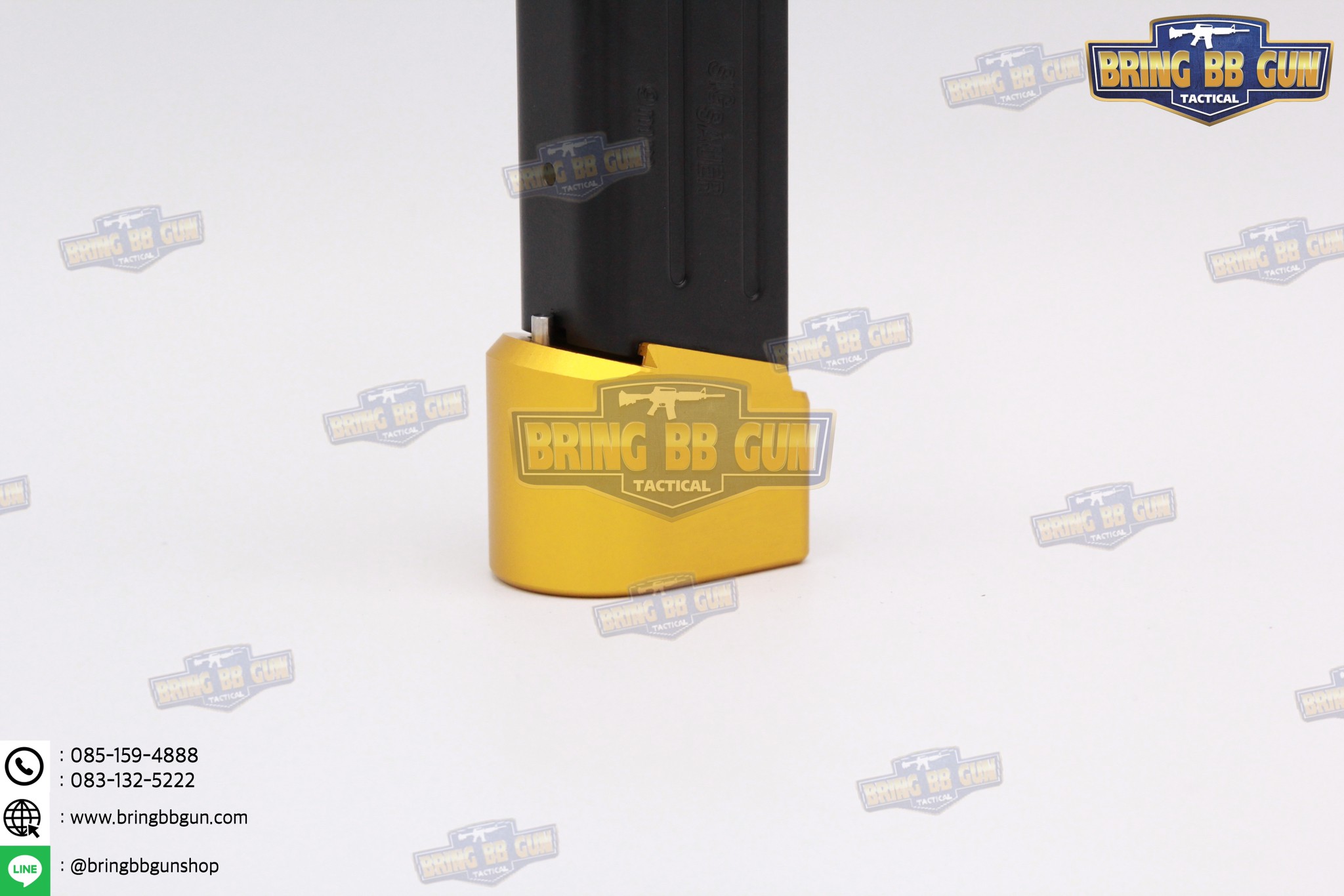 ส้นแม็คกระซีนปืน Sig Sauer P320 (+5) งานอลูมิเนียม