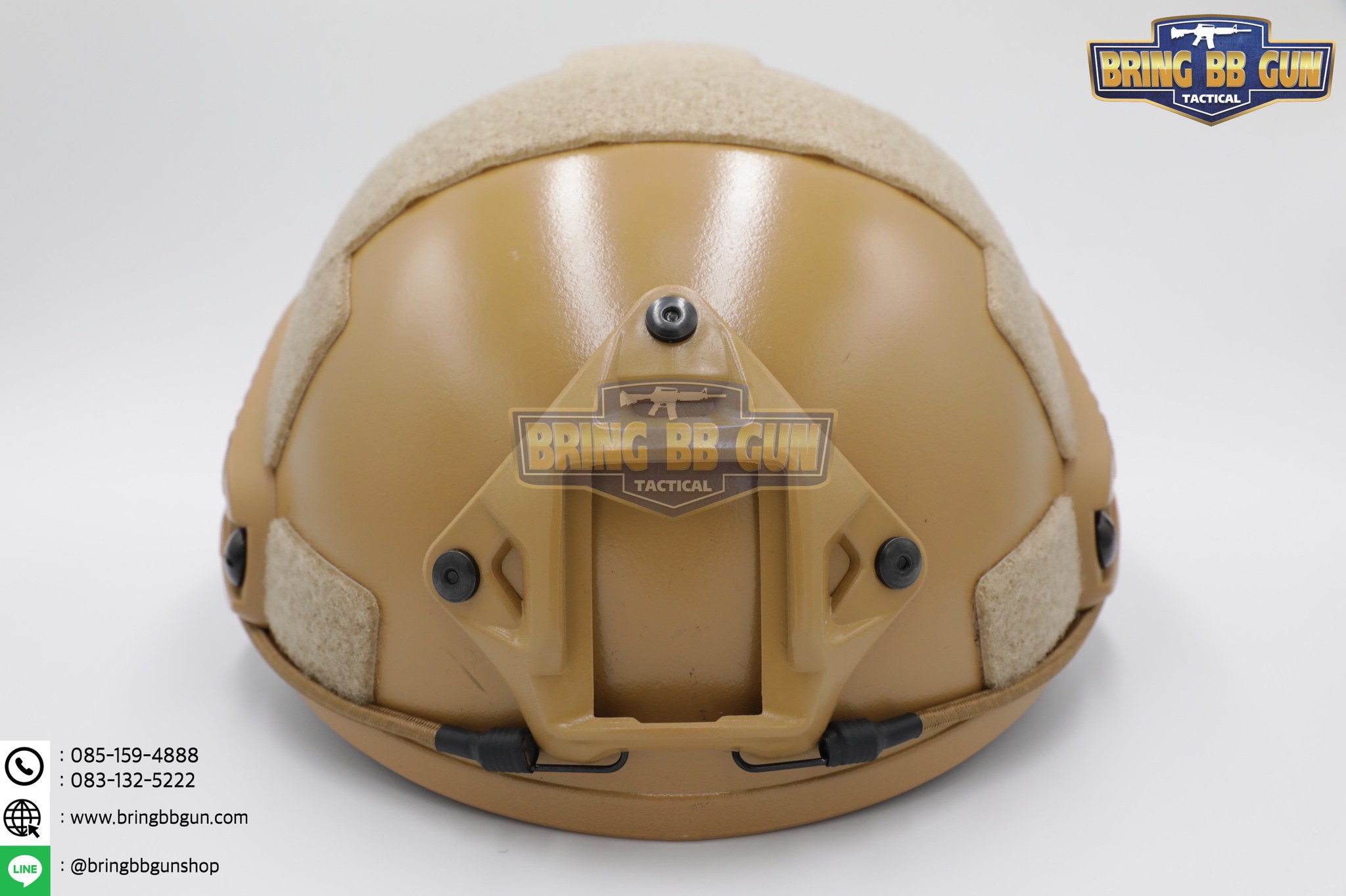 หมวก Fast (หมวกฟาส) (Fast Helmet MH type) รุ่น Strandard Version No holes