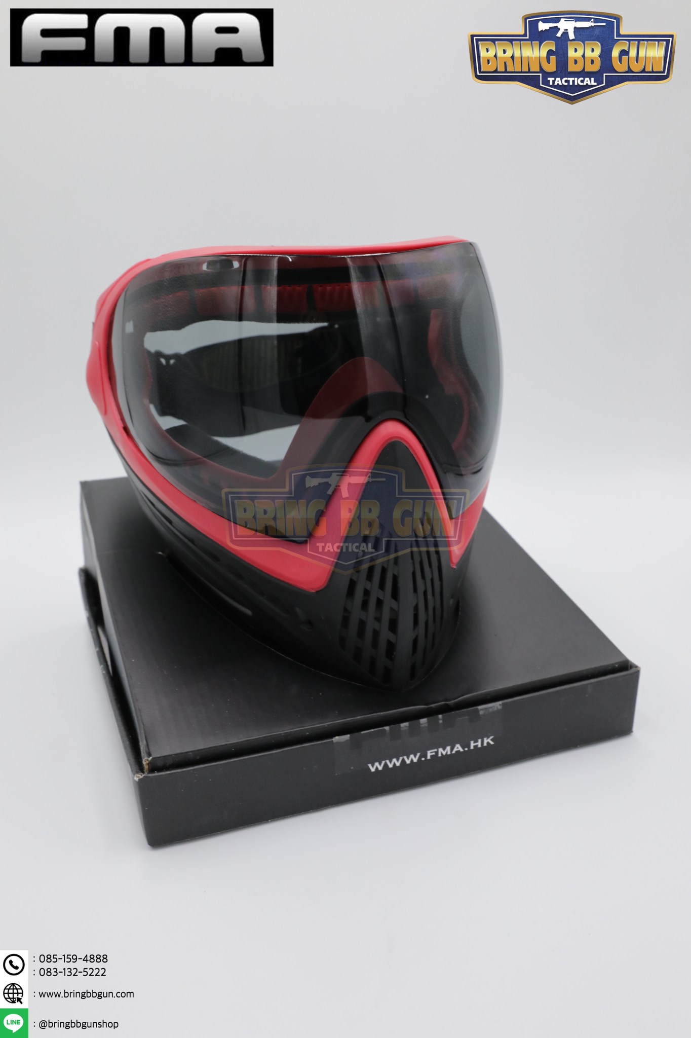 หน้ากาก F1 ยี่ห้อ FMA รุ่น เลนส์2ชั้น