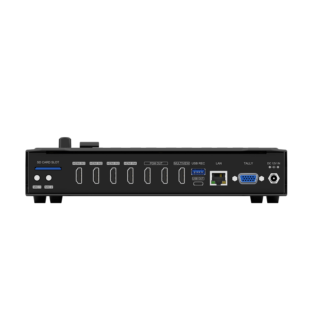 AVMatrix Shark H4 วิดีโอ สวิตเชอร์ 4 อินพุต HDMI