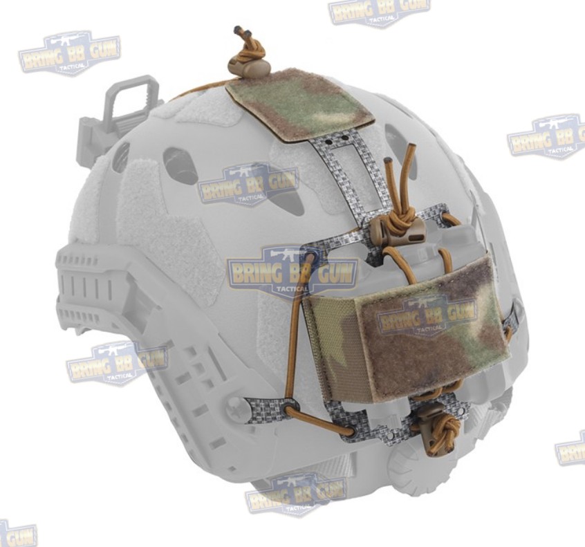 FRO PVS31 Battery Retention System (เพ้าเก็บแบตเตอรี่ไนท์วิชั่นติดหมวก Fast) (NVG Battery Helmet Pouch) (FERROR) (FRO)