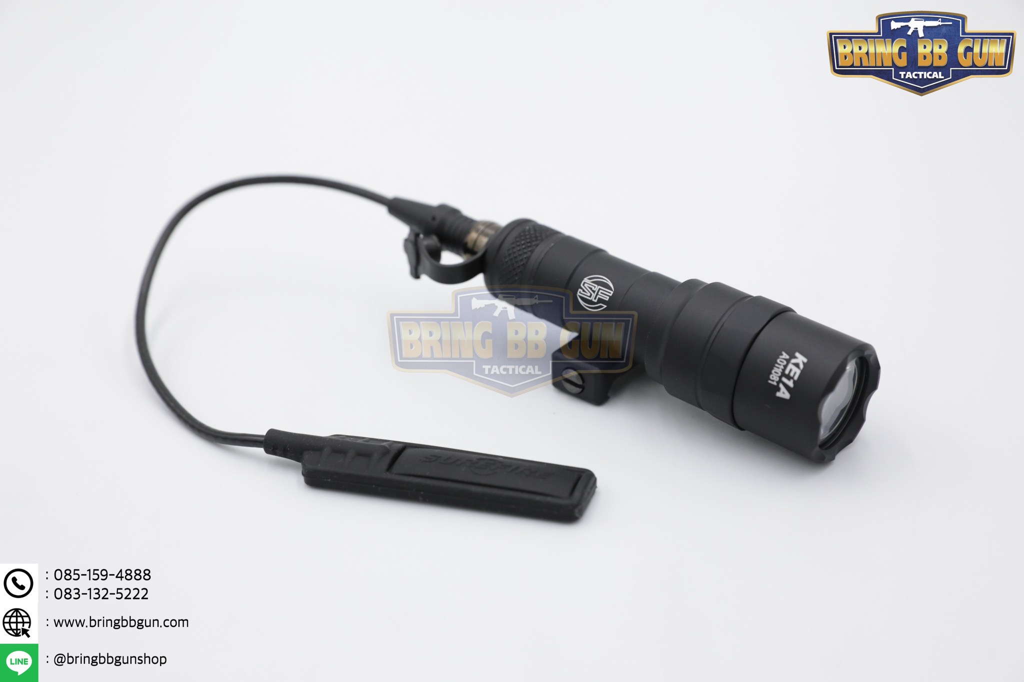 ไฟฉายติดปืน ยี่ห้อ Surefire รุ่น M340 (ขาปรับได้)
