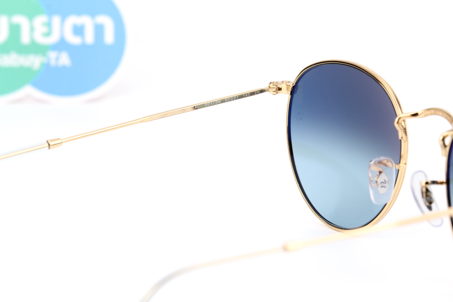 RayBan Round RB3447 001/3M