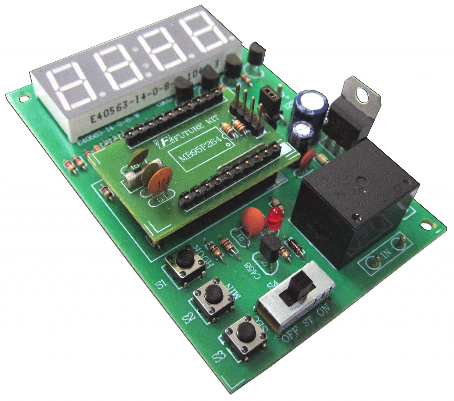 FK444 DIGITAL MULTIFUNCTION TIMER SWITCH 1 SEC - 99 HOURS