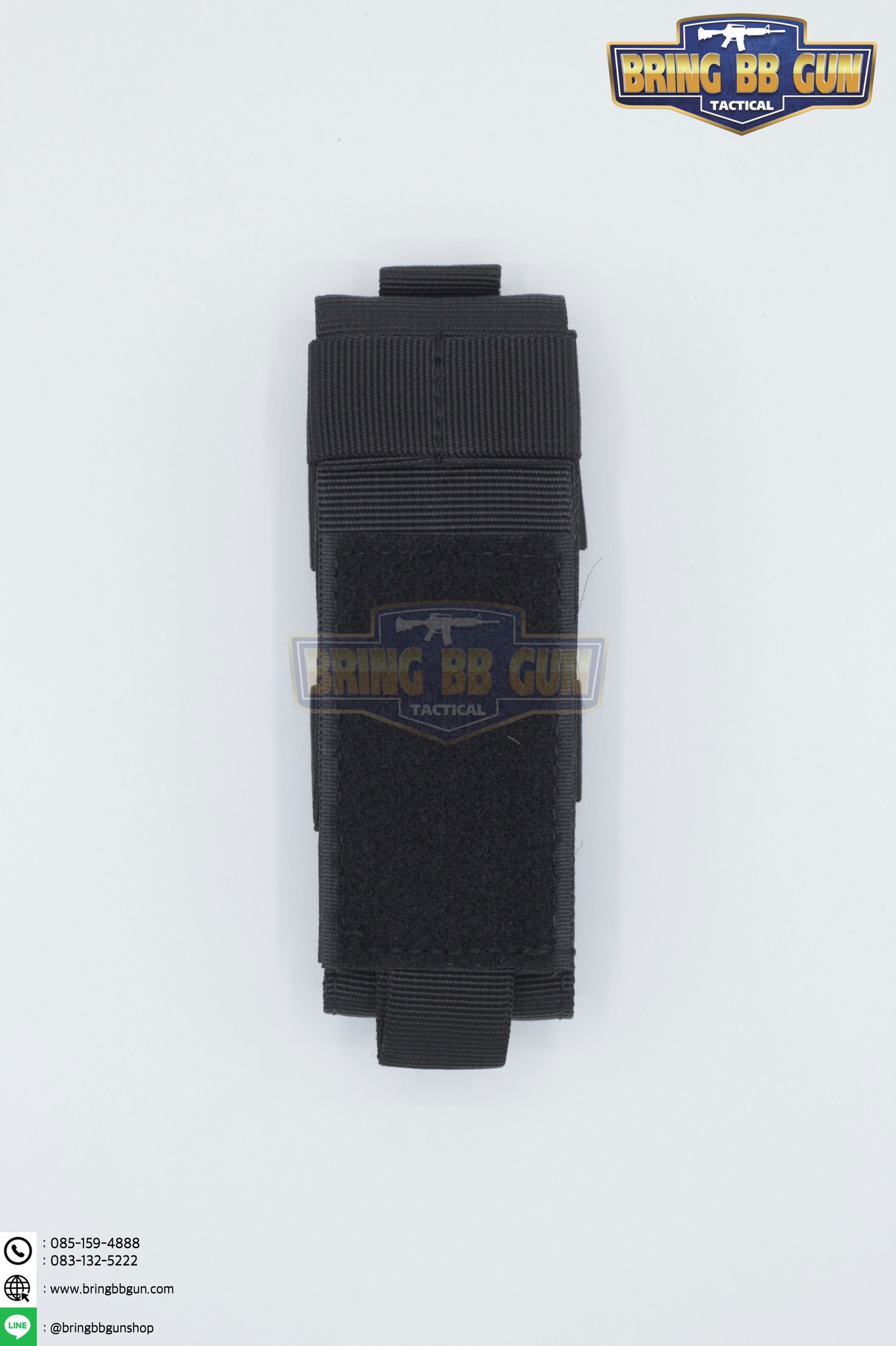 เพ้าผ้าใส่สายห้ามเลือด และ กรรไกรสนาม (ซองผ้าใส่สายรัดห้ามเลือด)