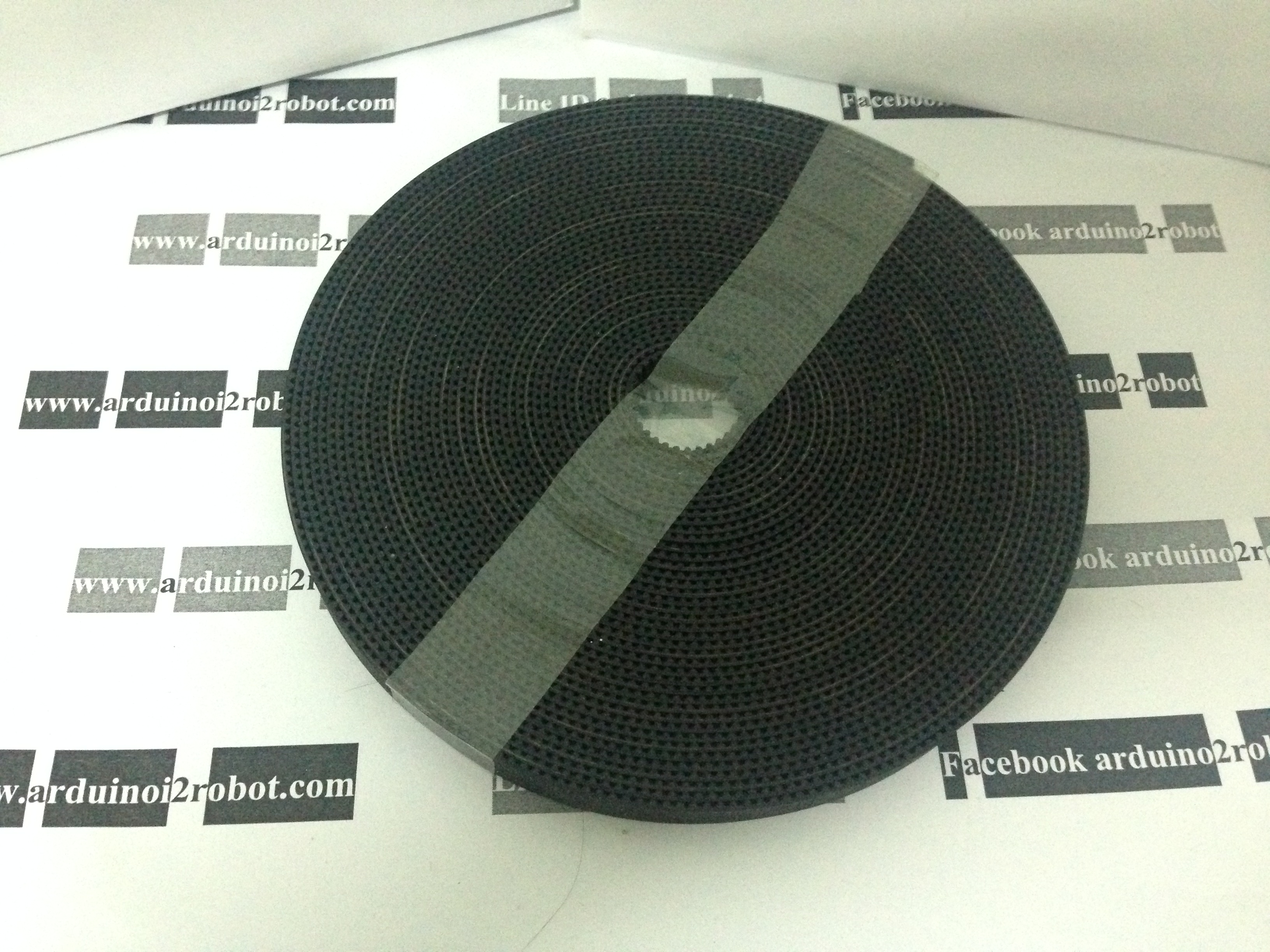 2GT timing belt width 10mm สีดำ (เมตรละ 90 บาท)