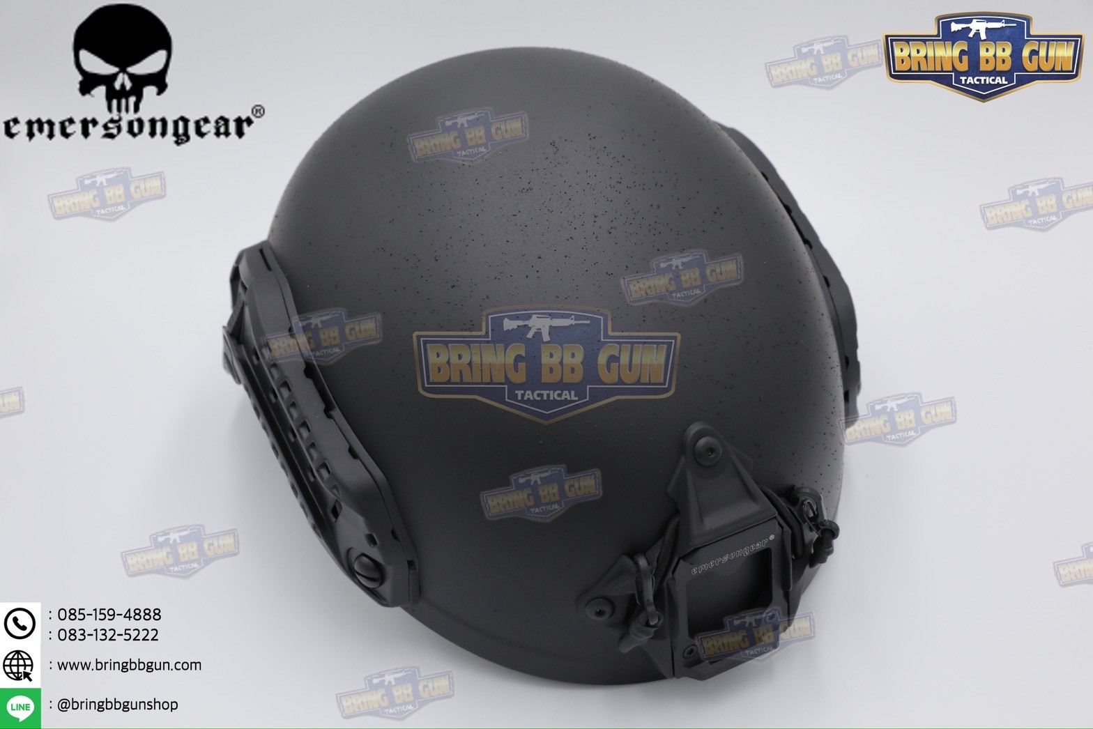 หมวก FAST SF SUPER HIGH CUT ยี่ห้อ Emerson (Emersongear Fast SF Super High Cut Tactical Helmet) (Ultra High Cut) (Super High Cut) (Tactical Helmet) (OPS-C)