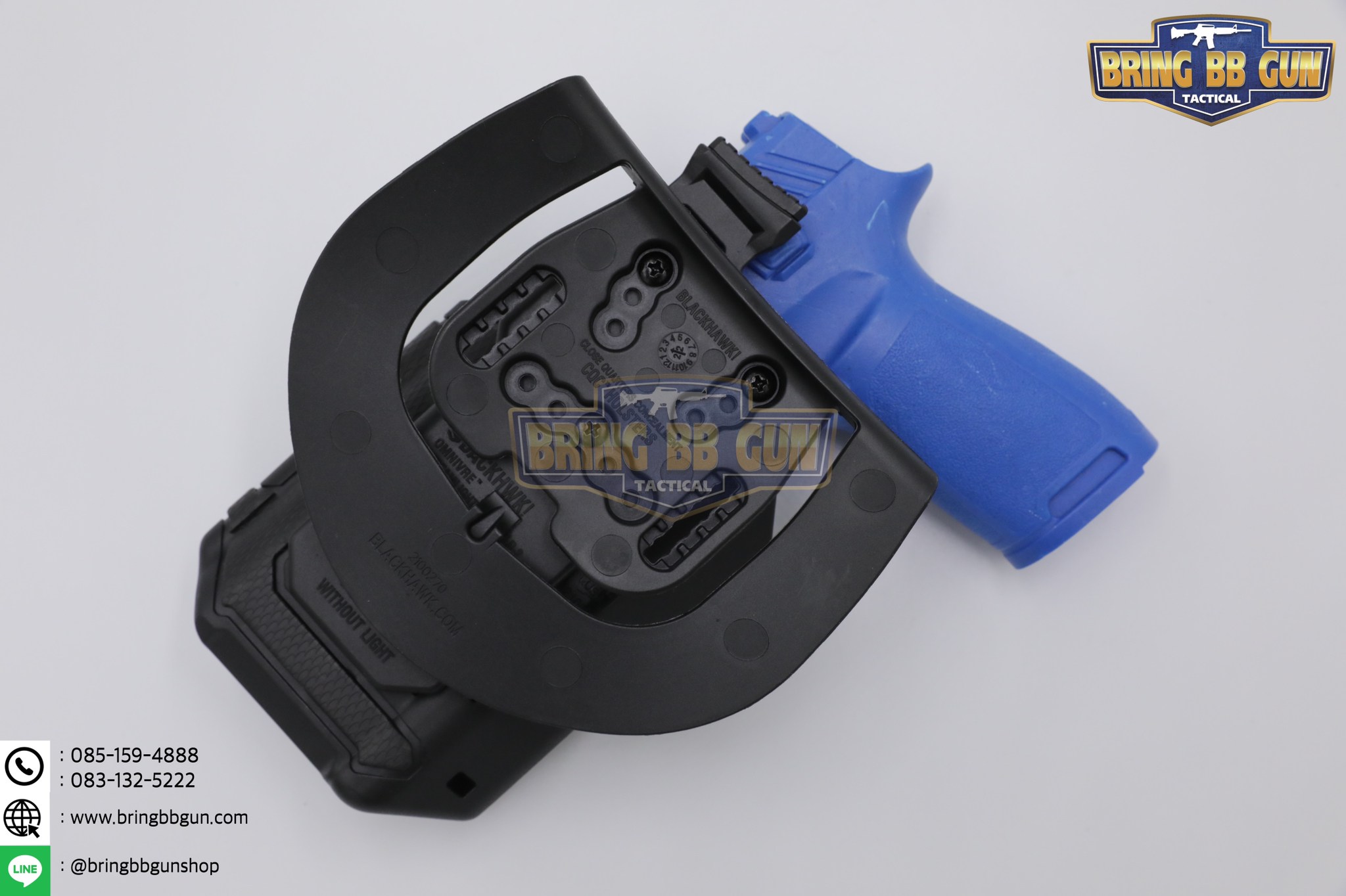 ซองปืนพกนอกปลดนิ้วโป้ง Black Hawk รุ่น Omnivore (Omnivore Multifit Holsters) (ซองปืน+ไฟฉาย)