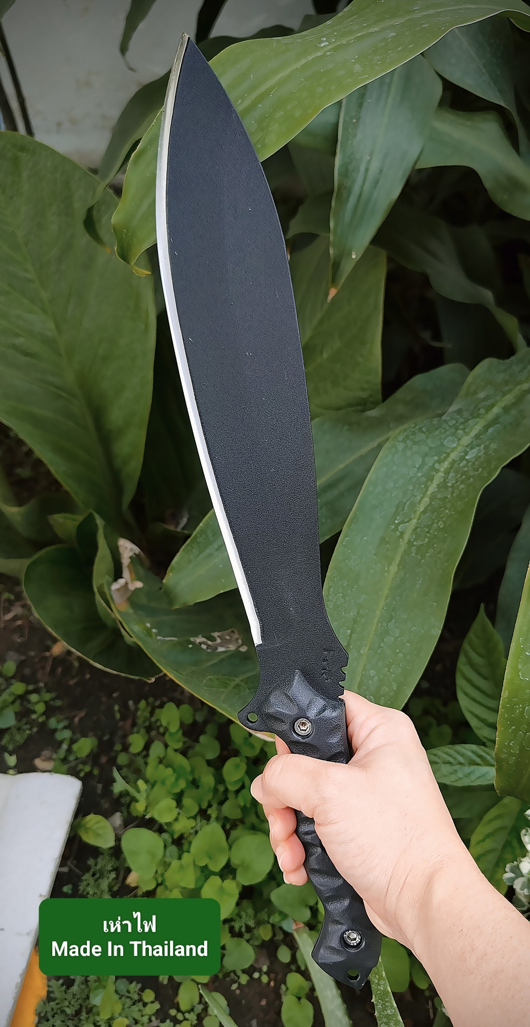 เห่าไฟ มีดใบตาย งานHandmade by PPKNIFE Made In Thailand ผลิตในประเทศไทย การันตีการใช้งาน