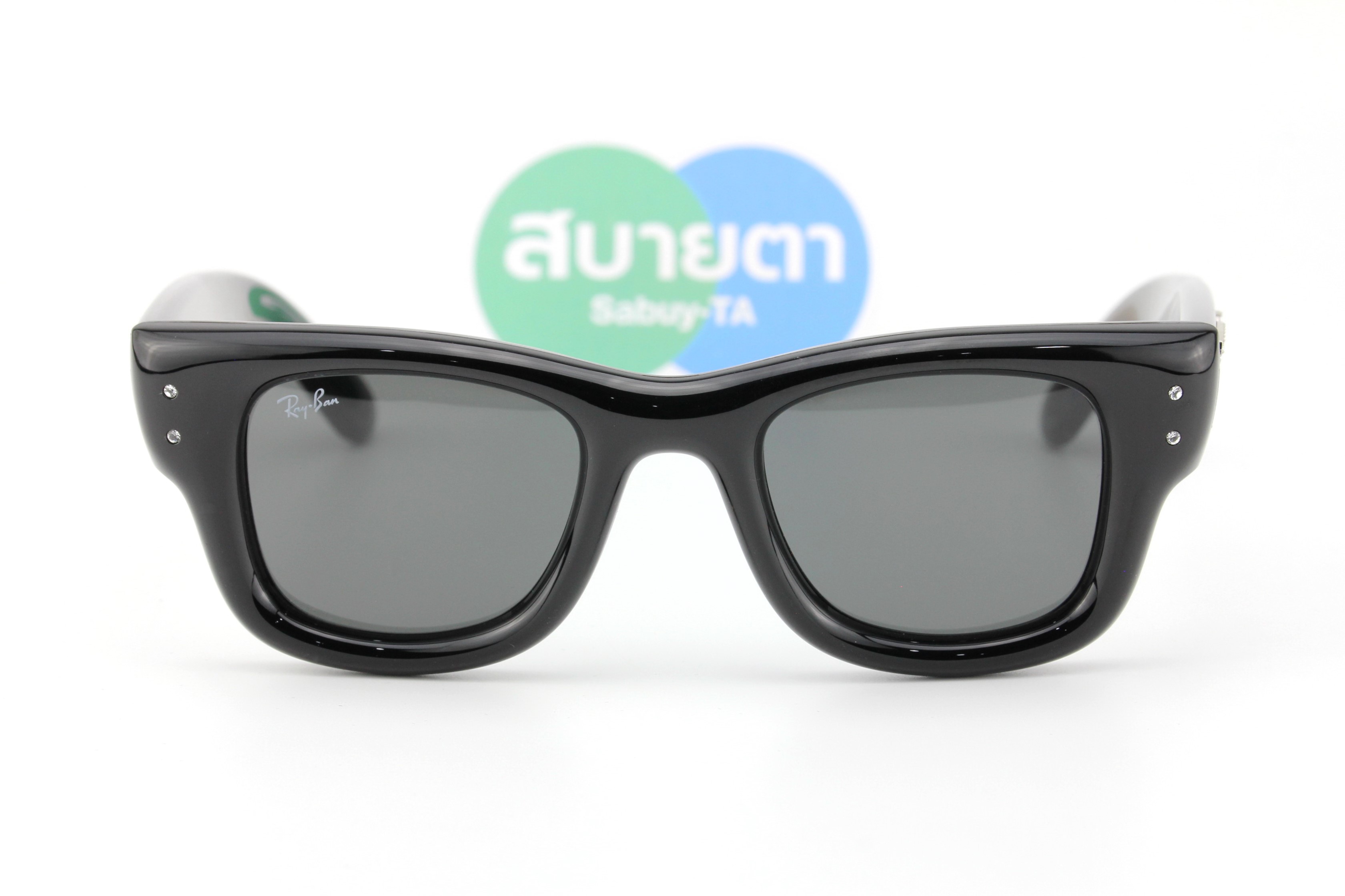 RayBan Wayfarer Puffer RB4940B 686487 47mm. Blacked Out