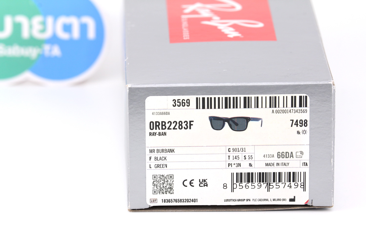 RayBan MR Burbank RB2283F 901/31