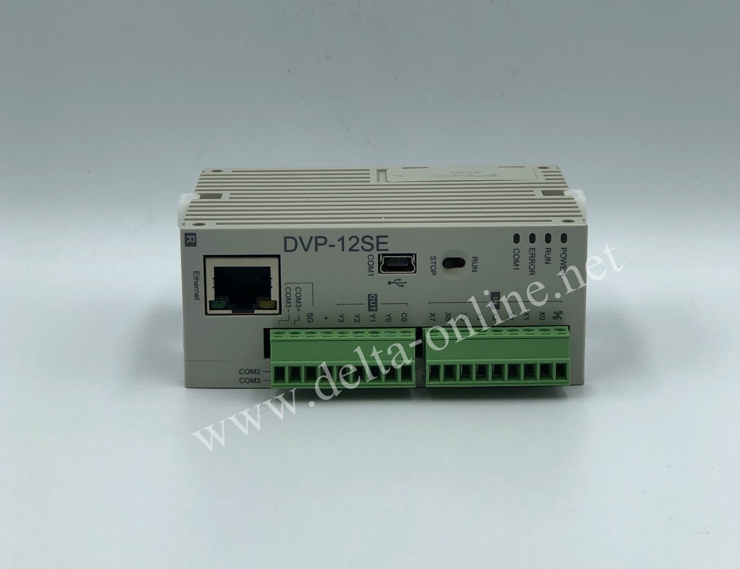 Delta PLC DVP12SE11R 8I/4O ,Ethernet 24V (Relay)