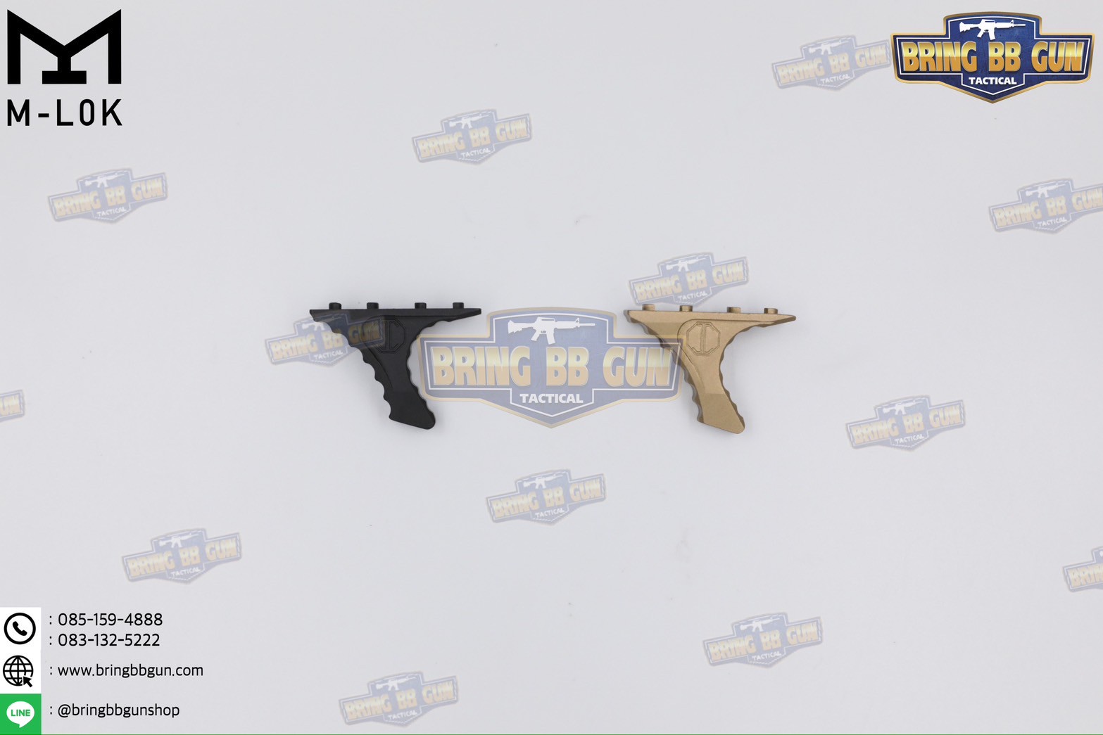 กริ๊ปมือหน้า JMac HRD (Hand Retention Device) (ใช้ได้กับชุดหน้าระบบราง M-Lok เท่านั้น)