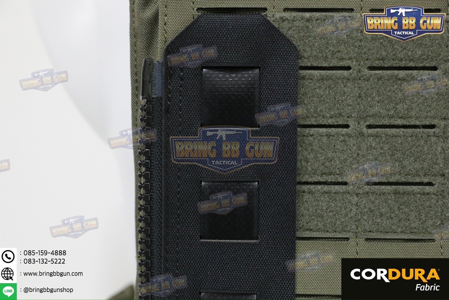 Zip-On Panel Adapter แผงซิปเสริมสำหรับเสื้อเวส