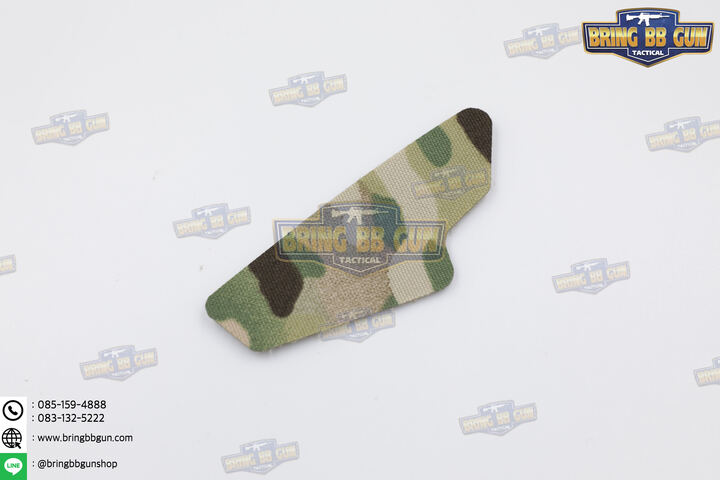 Tactical Hook & Loop สำหรับหมวก SF Super High Cut (แผ่นปิดหมวกลายพราง ด้านหลังเป็นตีนตุ๊กแก) (FAST Helmet Fuzz Covers) (The Helmet Fuzz Covers by Dynamic Fuzz)