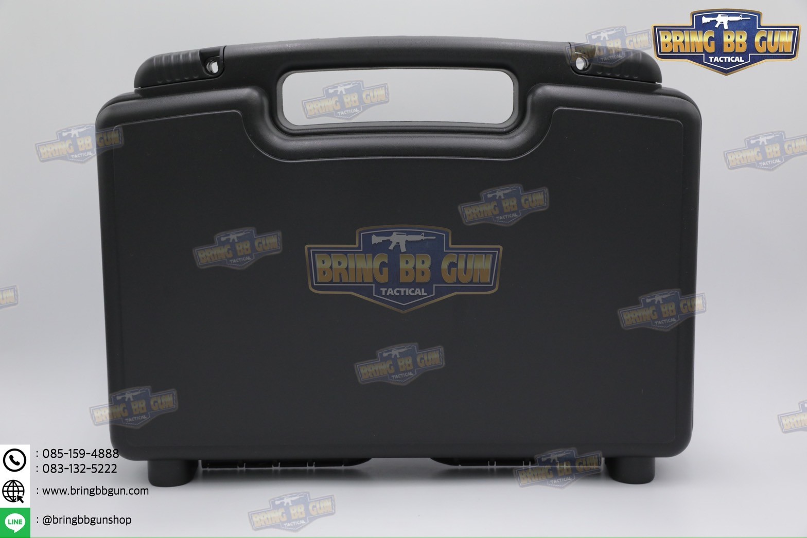 เคสกันกระแทรก B125 (กล่องปืนสั้น B125) (กล่องกันกระแทก) (Lockable Pistol Case) (Light Weight Case)