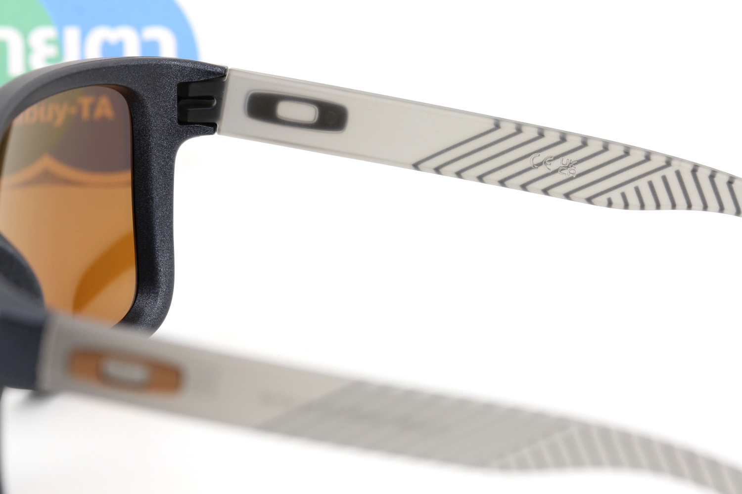 Oakley HOLBROOK XL Blue Steel / Prizm Bronze Polarized SKU#OO9417-49