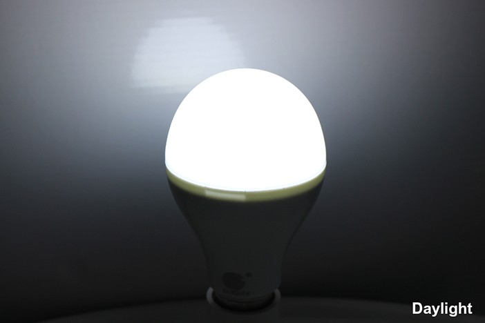 หลอดปิงปองปรับแสงได้ 3 สี IWC-BLUB-9W-3COLOR