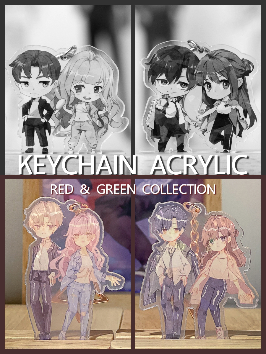 [พร้อมส่ง] KEYCHAIN ACRYLIC : พวงกุญแจอะคริลิก