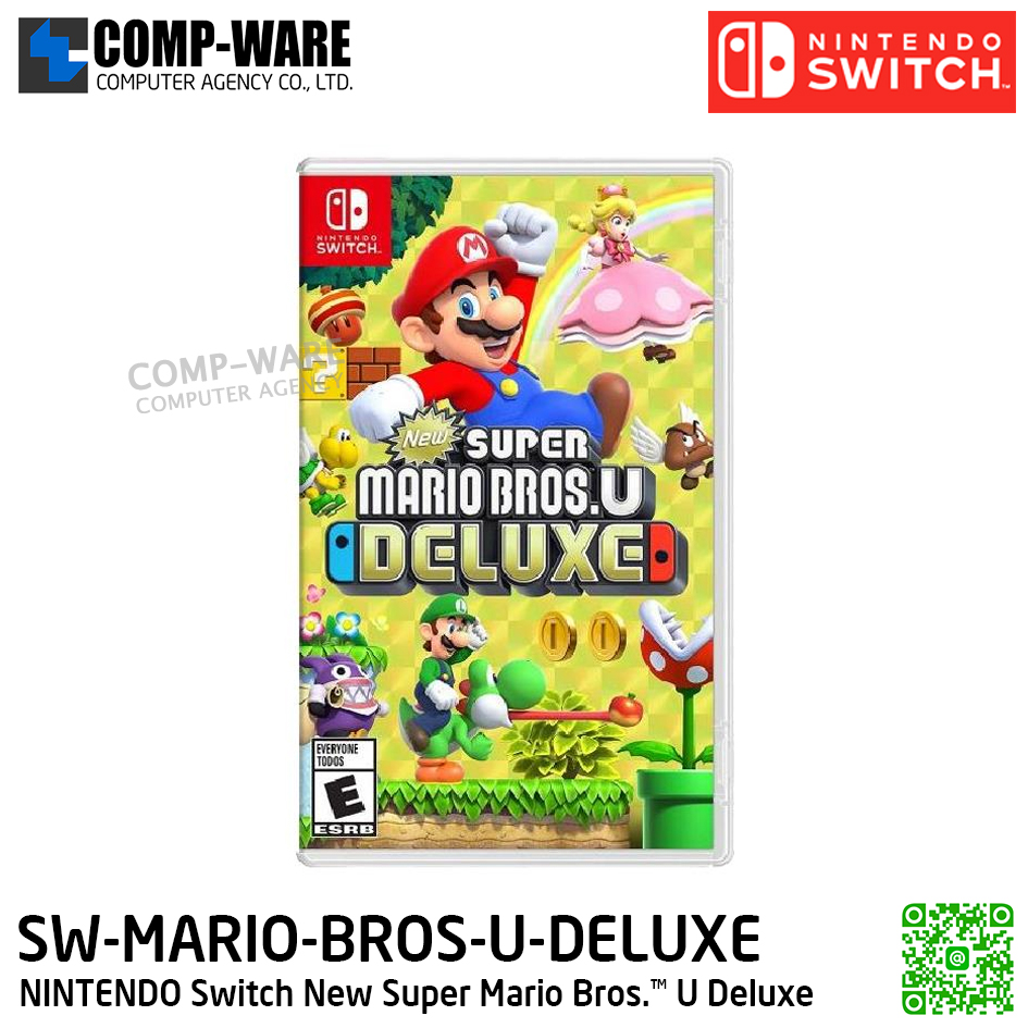 NINTENDO SWITCH NEW SUPER MARIO BROS.U DELUXE (Software) - SW-MARIO-BROS-U-DELUXE