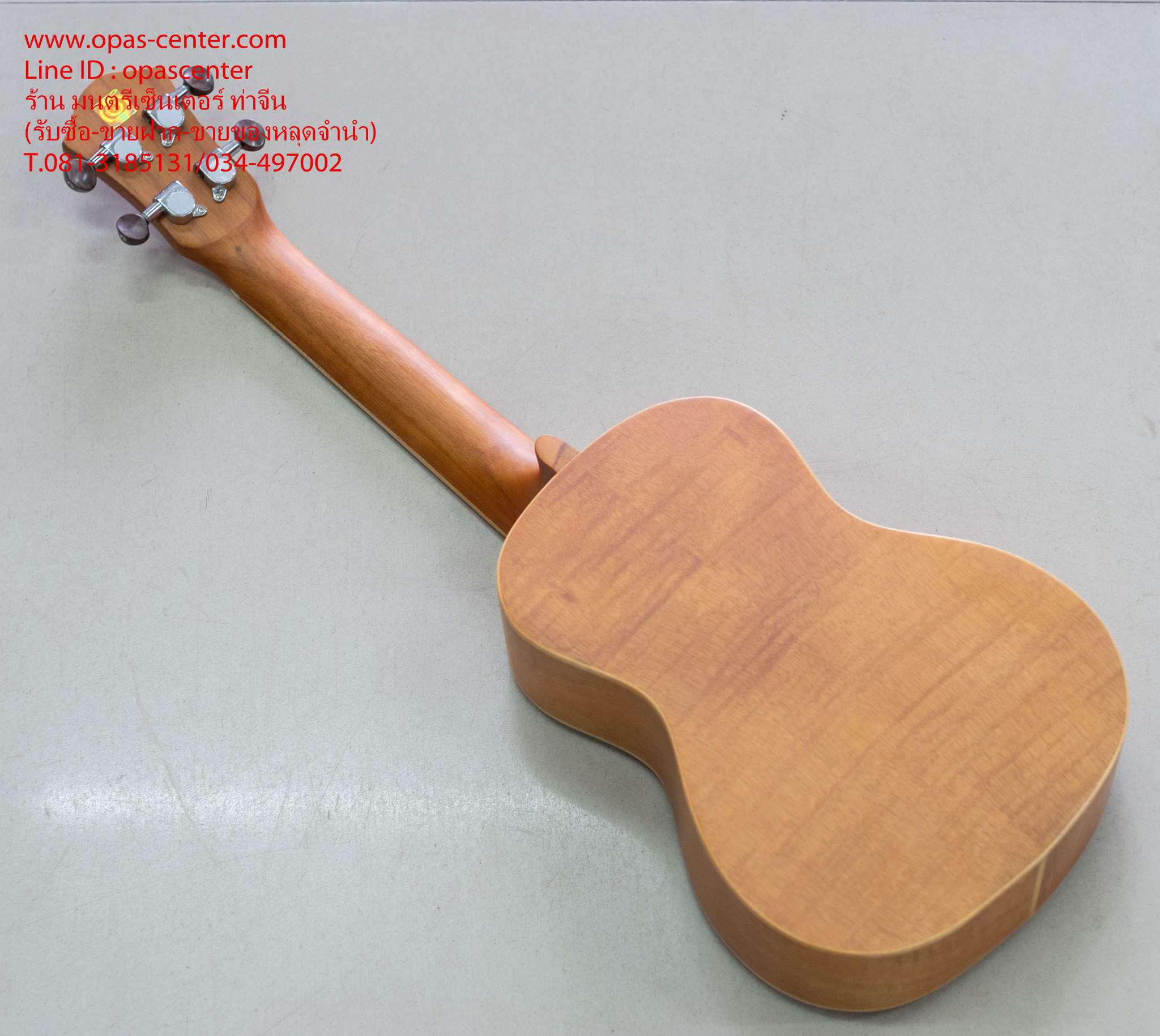 อคูเลเล่ UKULELE ยี่ห้อ Century ของใหม่ ขนาด Concert รุ่น S-248 สีไม้ด้าน สวย เสียงดี ขายถูก