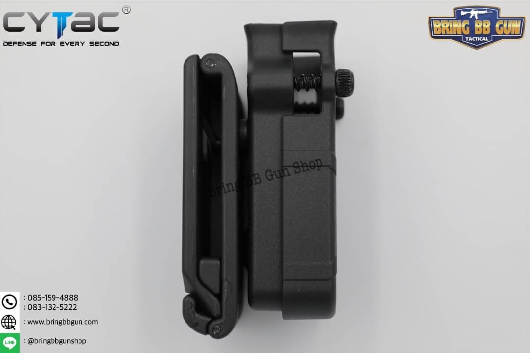ซองแม็กกระซีนเดี่ยว Universal ยี่ห้อ Cytac (Universal Single Magazine Pouch) แบบพกนอก