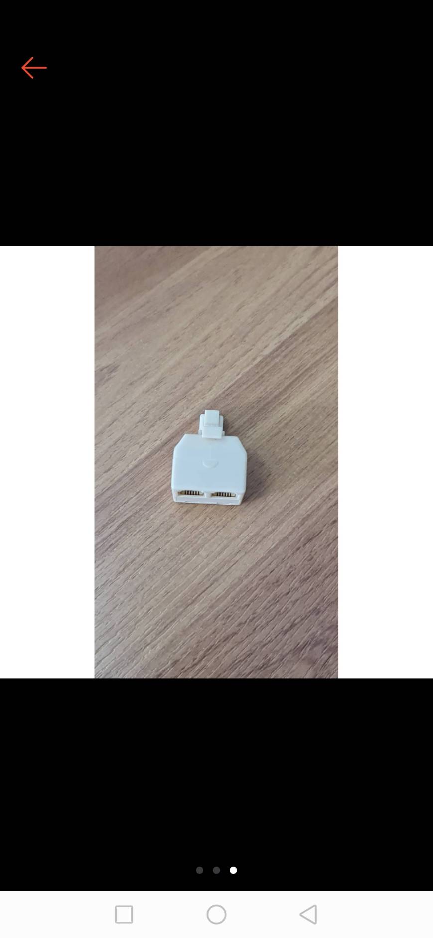 0000086 ตัวแยก แยกสายแลน แบบ 2 ทางสําหรับโทรศัพท์มือถือ อะแดปเตอร์