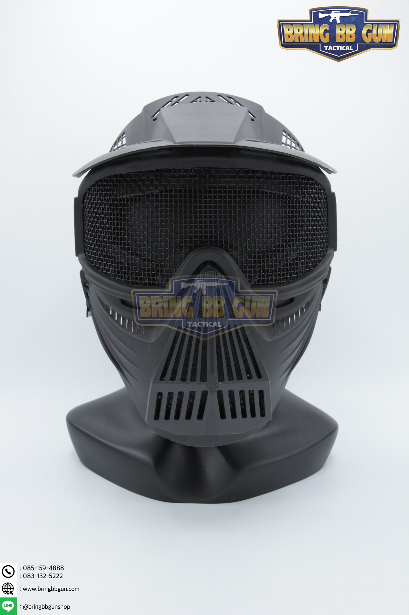 หน้ากากชาวนา รุ่นเลนส์ตระแกรง (หน้ากาก Troy)