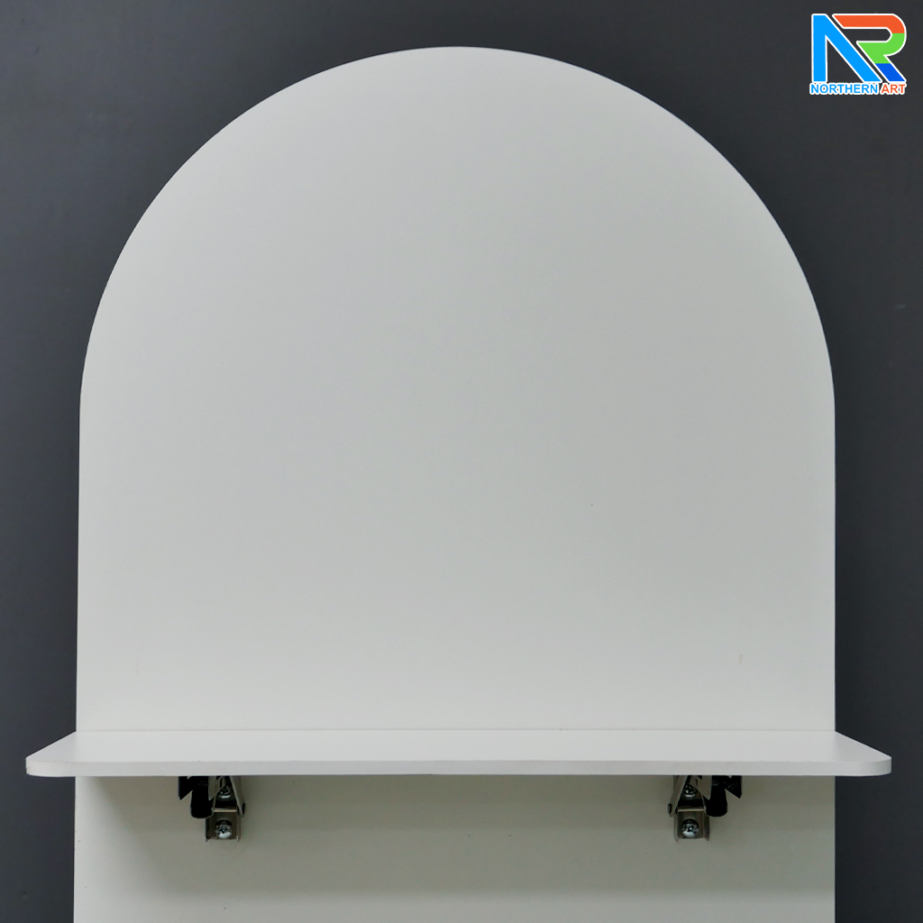 ชั้นวางสแตนดี้ไม้ MDF ปิดผิวเมลามีน ขนาด (W) 58 x (L) 30 x (H) 160 cm.