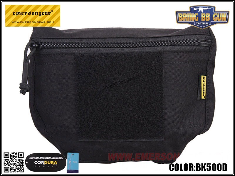 กระเป๋าจิงโจ้ติดเสื้อเวส ยี่ห้อ Emerson (EmersonGear armor carrier drop pouch/AVS JPC CPC) (Armor Carrier Drop Pouch) (Lower Accessories Pouch) (Drop Pouch)