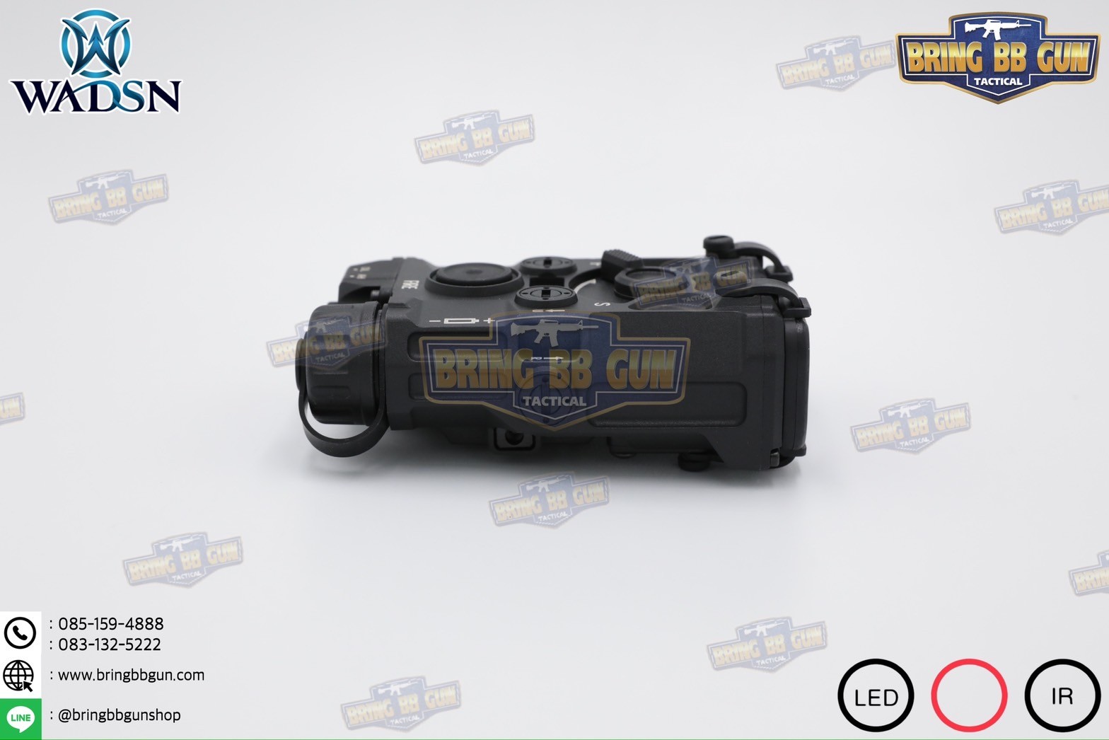 กล่อง Eo-tech OGL ยี่ห้อ WADSN รุ่น พลาสติก (เลเซอร์ชี้เป้าสีแดง) (OGL) (EOTECH OGL) (ON-GUN-LASER)