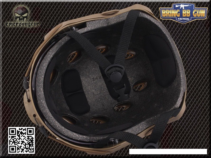 หมวกฟาส ยี่ห้อ Emerson รุ่นเลนส์กระจก (Fast Helmet PJ Type)