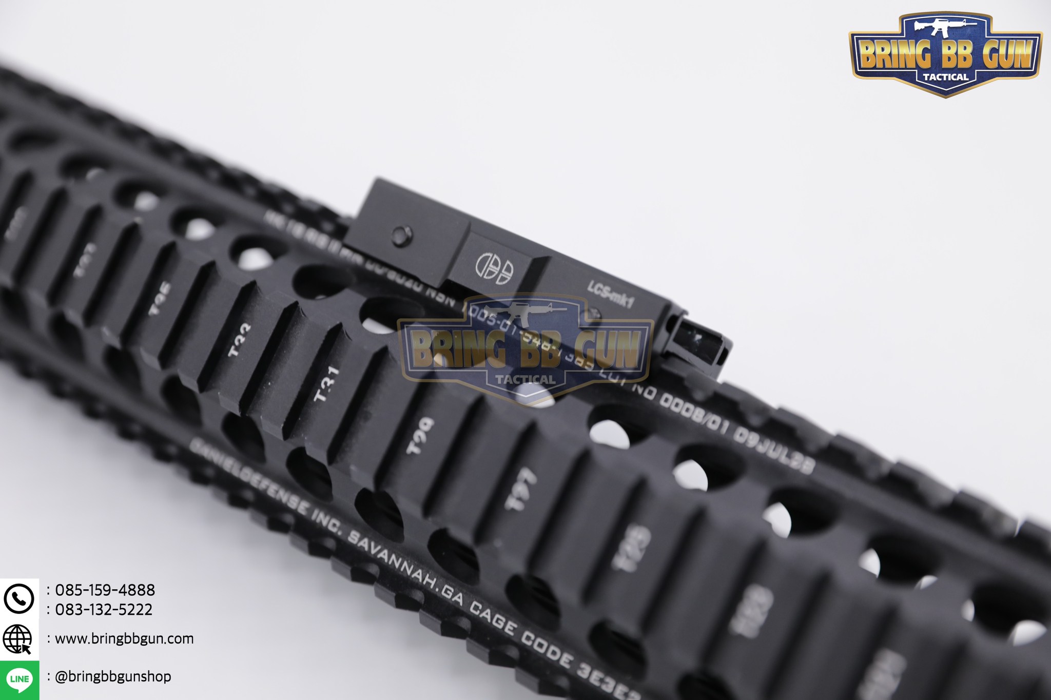 LCS ยี่ห้อ Cloud Defensive (ตัวจับสวิตช์หางหนูของไฟฉาย) รุ่น ระบบราง Picatinny (รางรถไฟ,ราง20mm.) (Light Control System) (ใช้ได้กับชุดหน้าระบบราง Picatinny เท่านั้น)