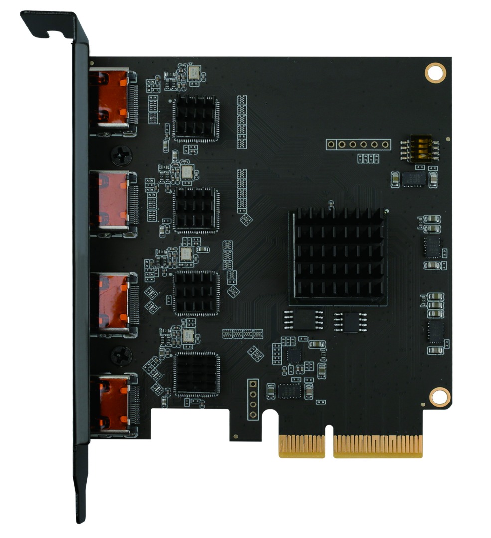 TECVAGON TVG-4HDPC 4 ชาแนล แคปเจอร์การ์ด สำหรับงานไลฟ์