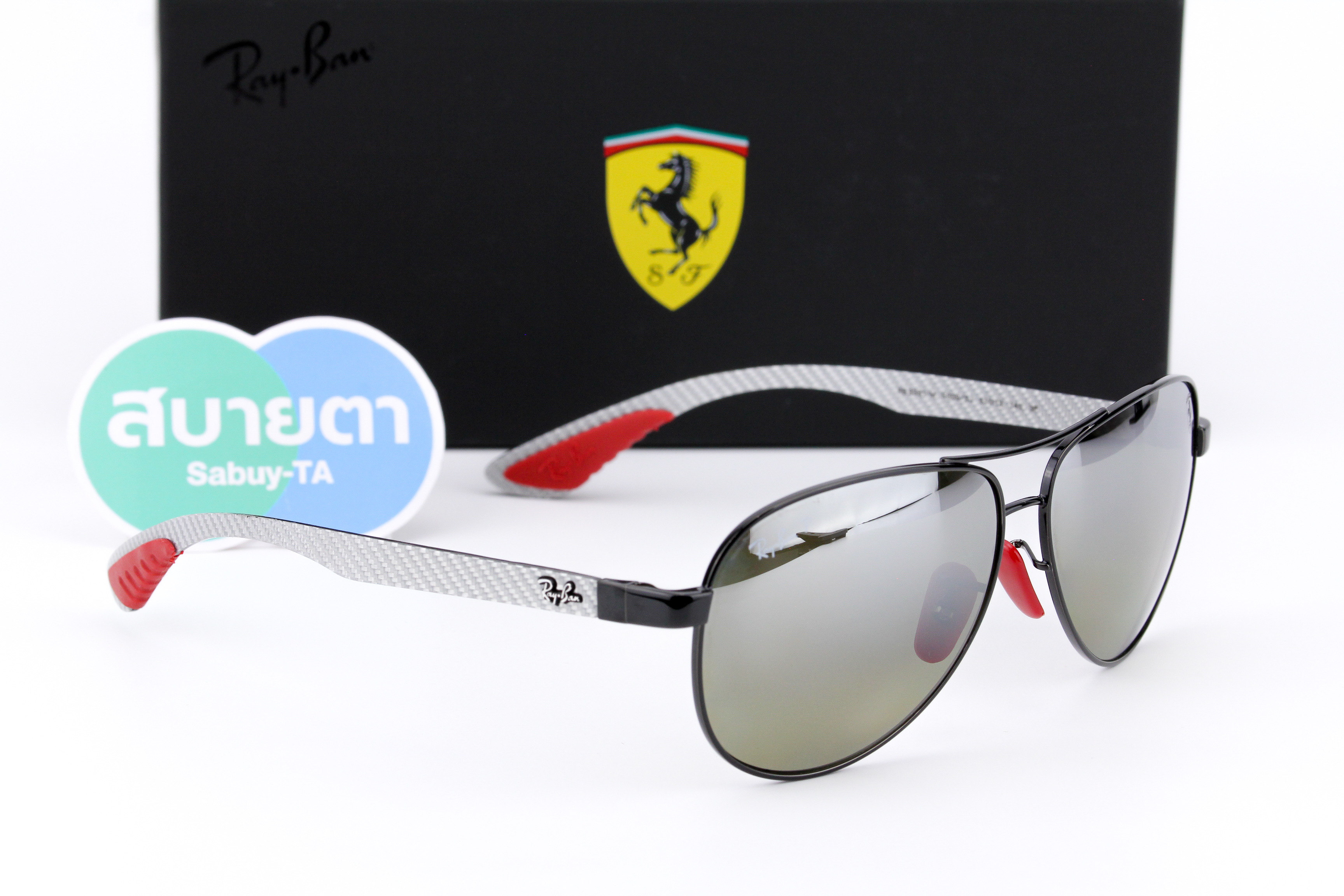 RayBan Ferrari Collection RB8331M F0095J Polarized Lens