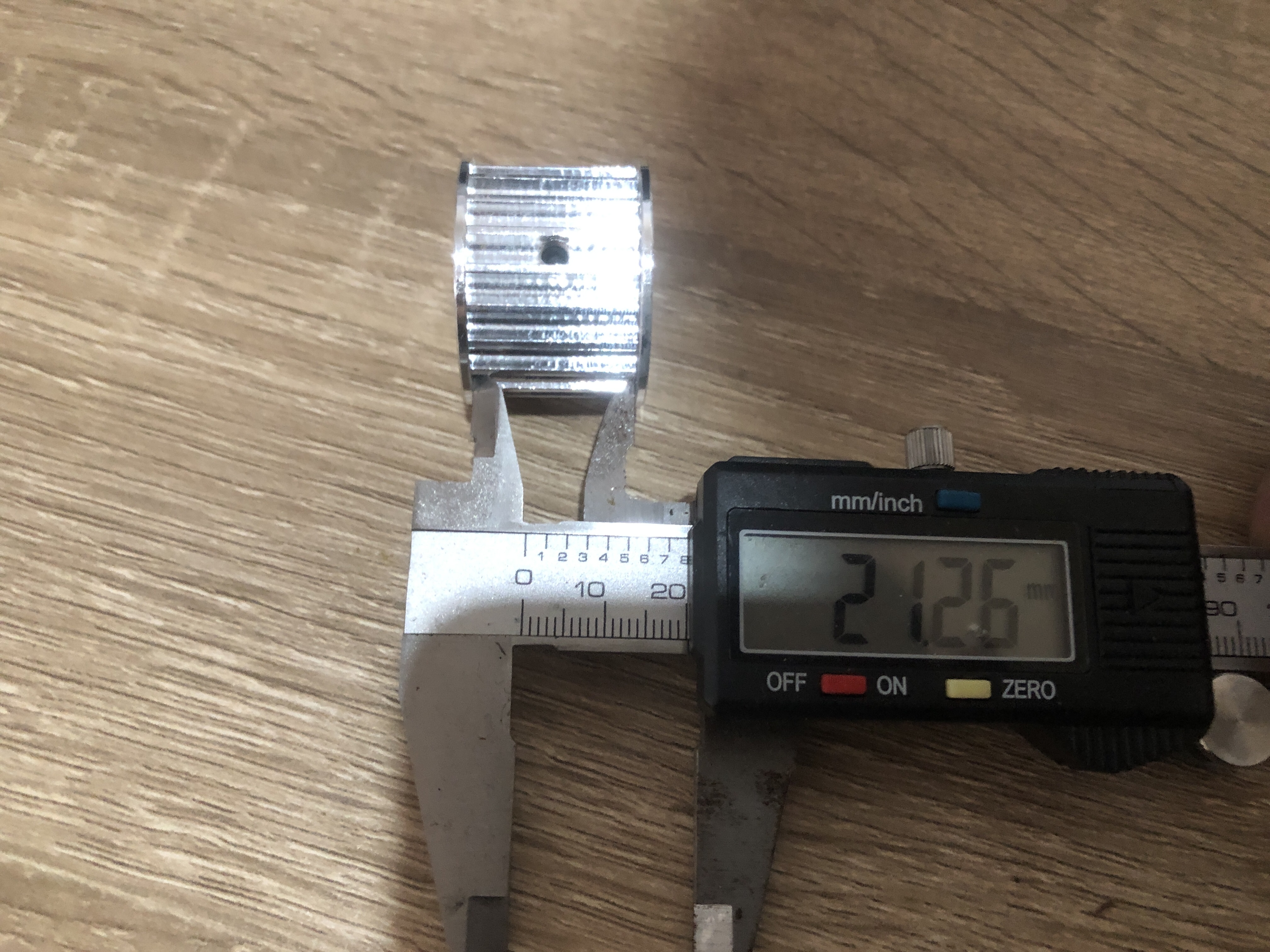 HTD 5M timing pulley 25 teeth bore 14 mm for 5M belt width 19mm AF type (HTD 5M-25T-14B-19)