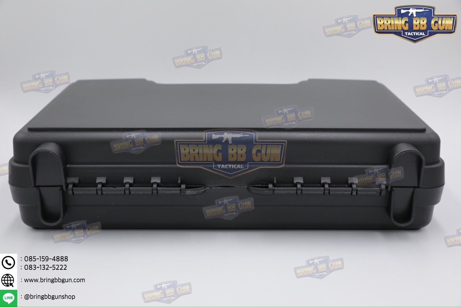 เคสกันกระแทรก B125 (กล่องปืนสั้น B125) (กล่องกันกระแทก) (Lockable Pistol Case) (Light Weight Case)