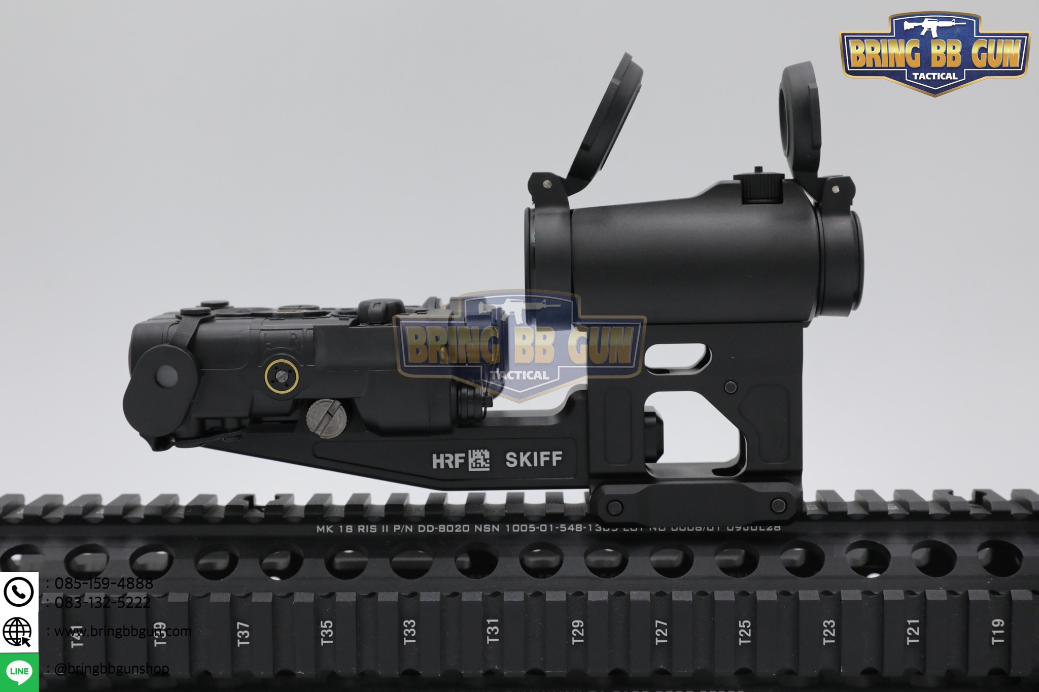 รางเสริม ยี่ห้อ HRF รุ่น Skiff ขาจับดอท Unity Fast (ขาUnity T1/T2) (SKIFF) (HRF SKIFF UNITY)