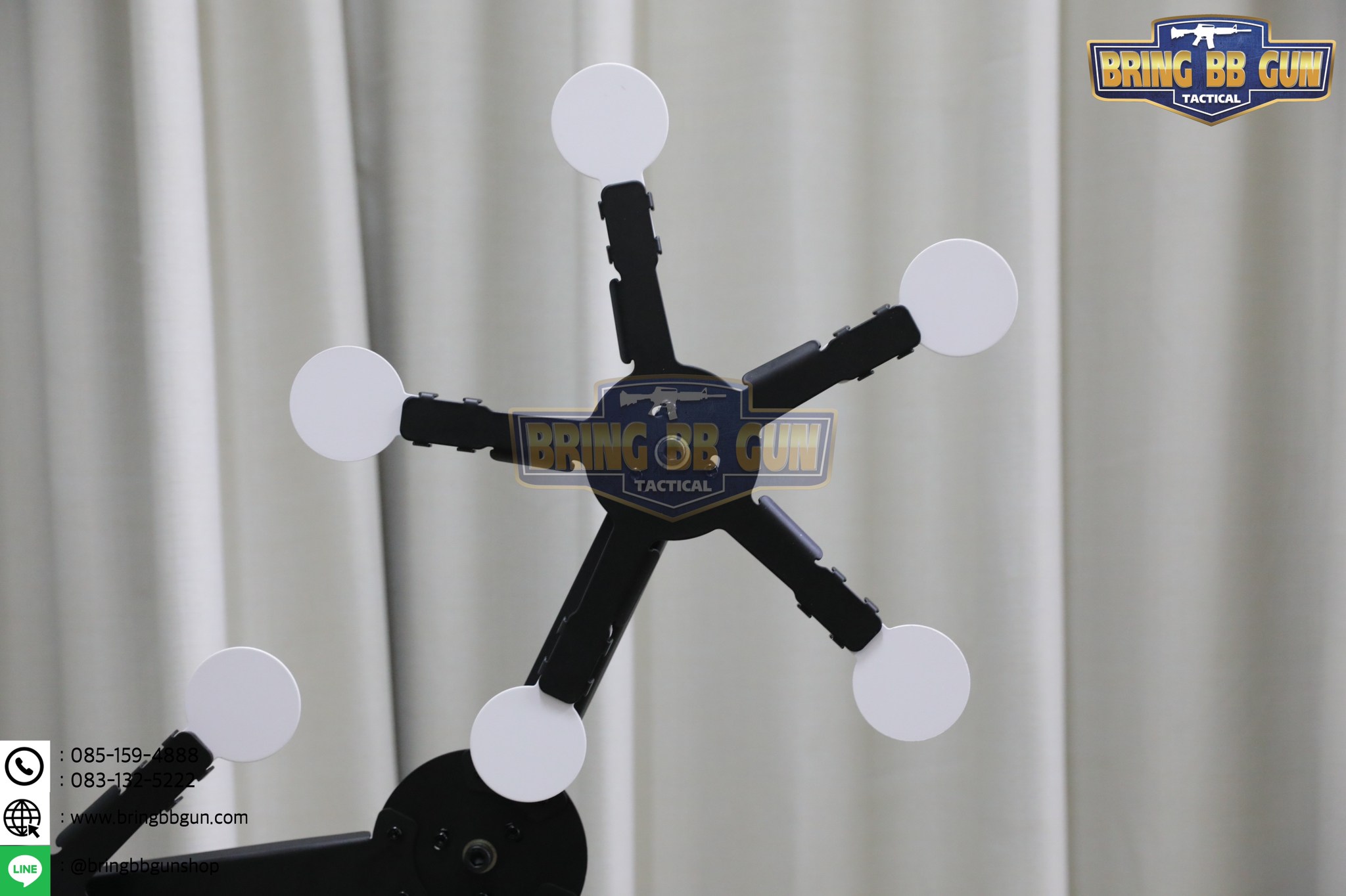 เป้าเพลทเหล็กสำหรับฝึกซ้อมยิงปืนบีบีกัน รุ่น 3XTexas Star